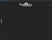 Tablet Screenshot of mahoneydds.com